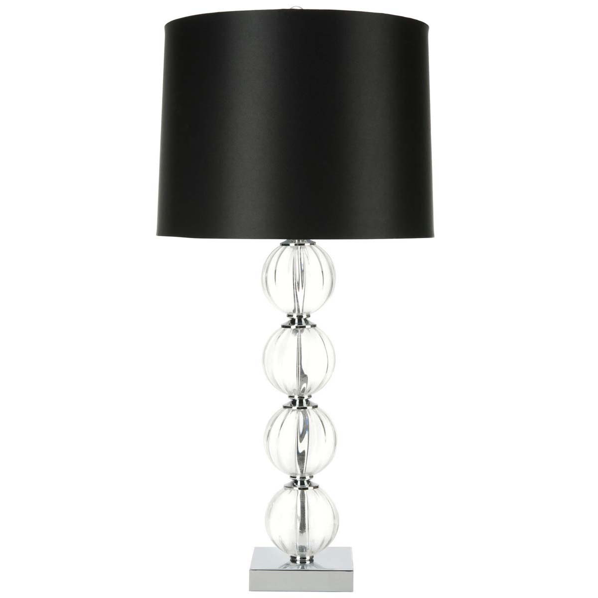 Amanda 31 Inch H Crystal Glass Globe Lamp | Safavieh - LITS4006