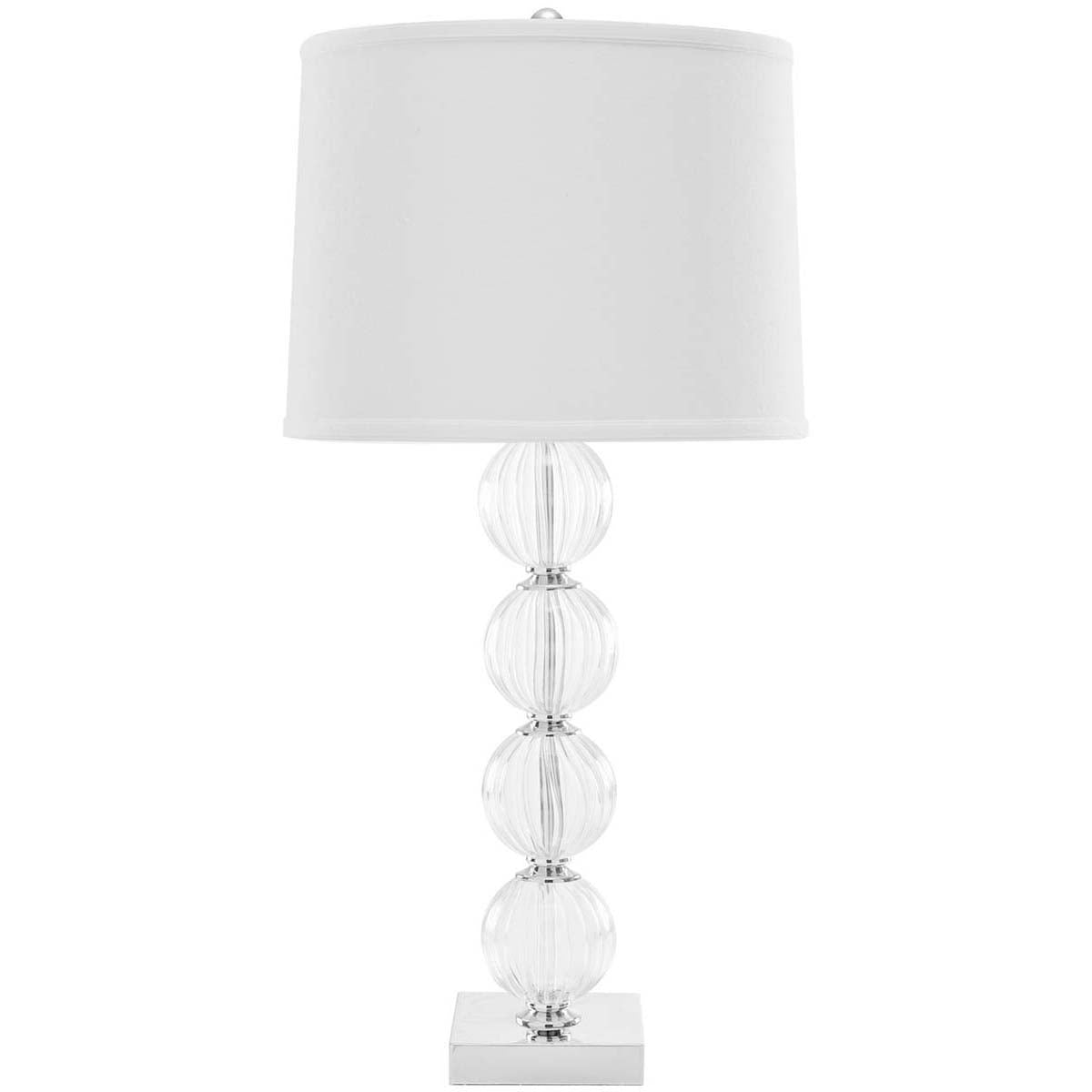 Amanda 31 Inch H Crystal Glass Globe Lamp | Safavieh - LITS4006