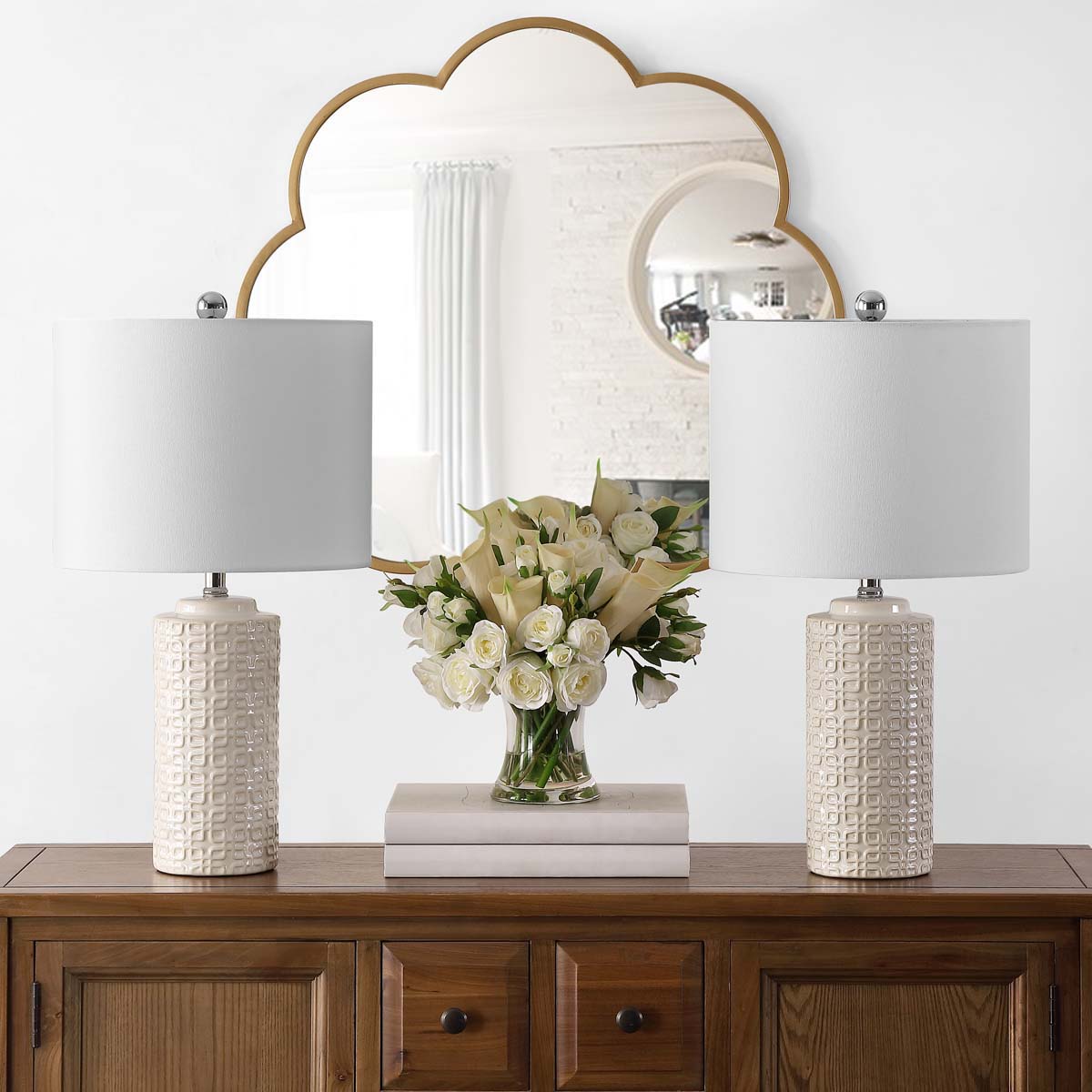 Artef Ceramic Table Lamp (Set of 2) | Safavieh - TBL4338