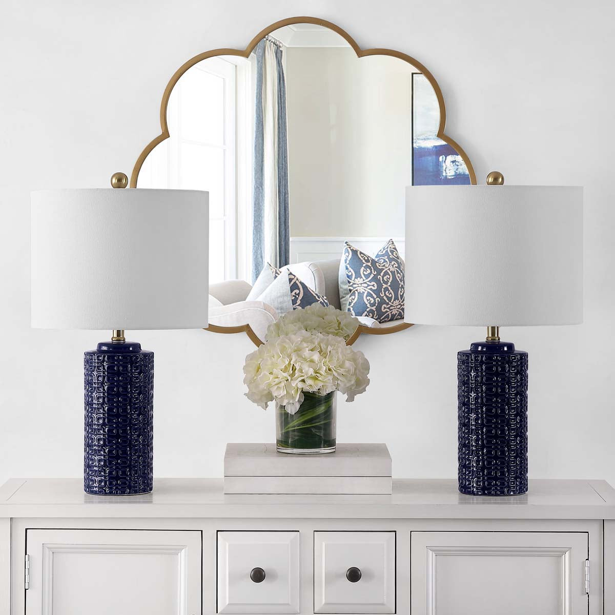 Artef Ceramic Table Lamp (Set of 2) | Safavieh - TBL4338