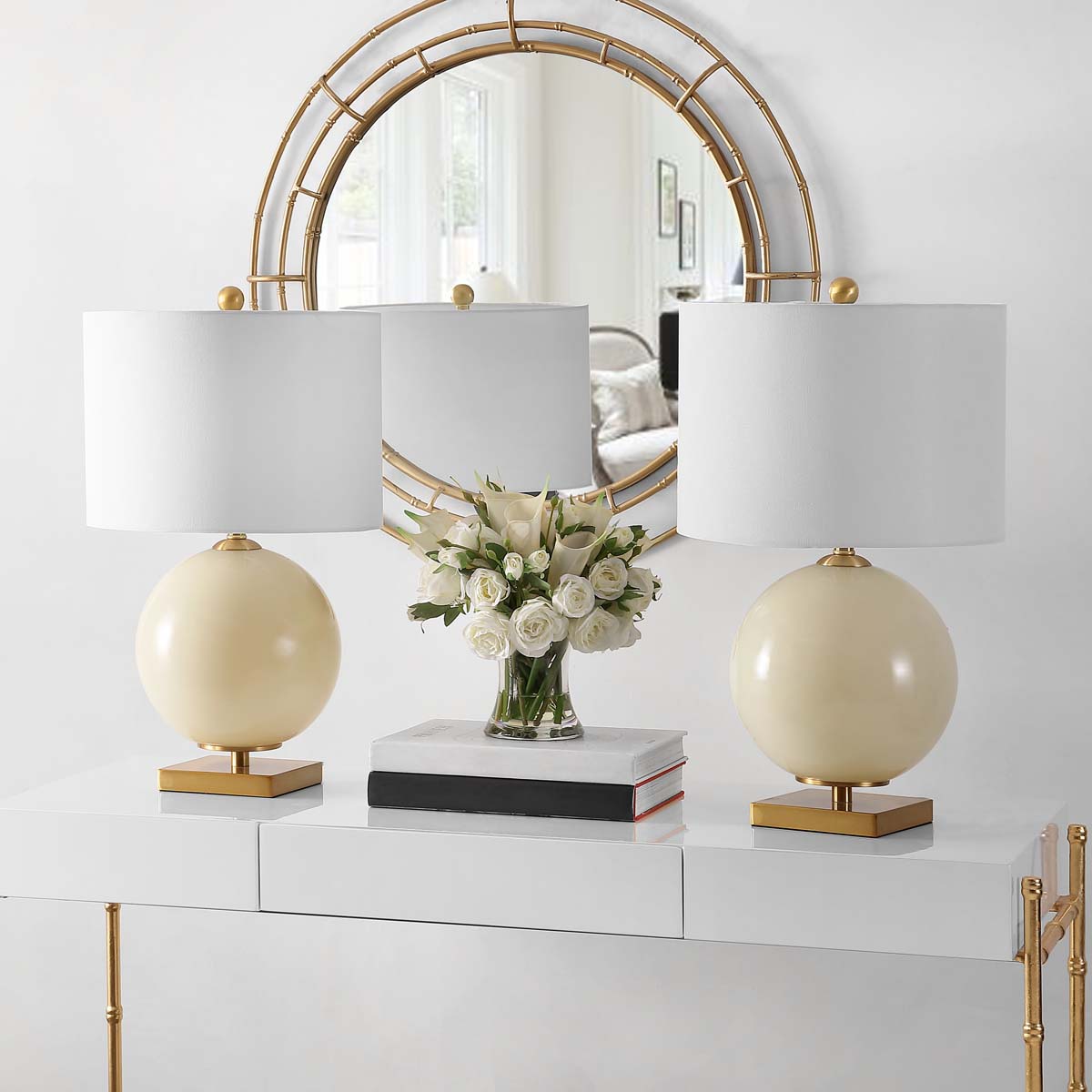 Anina Glass Table Lamp (Set of 2) | Safavieh - TBL4311
