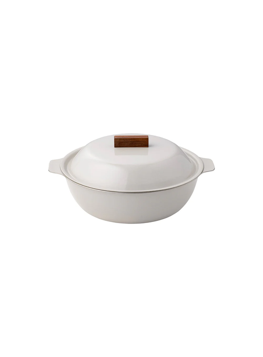 Kinto KAKOMI IH enamel pot 1L,Sand Beige