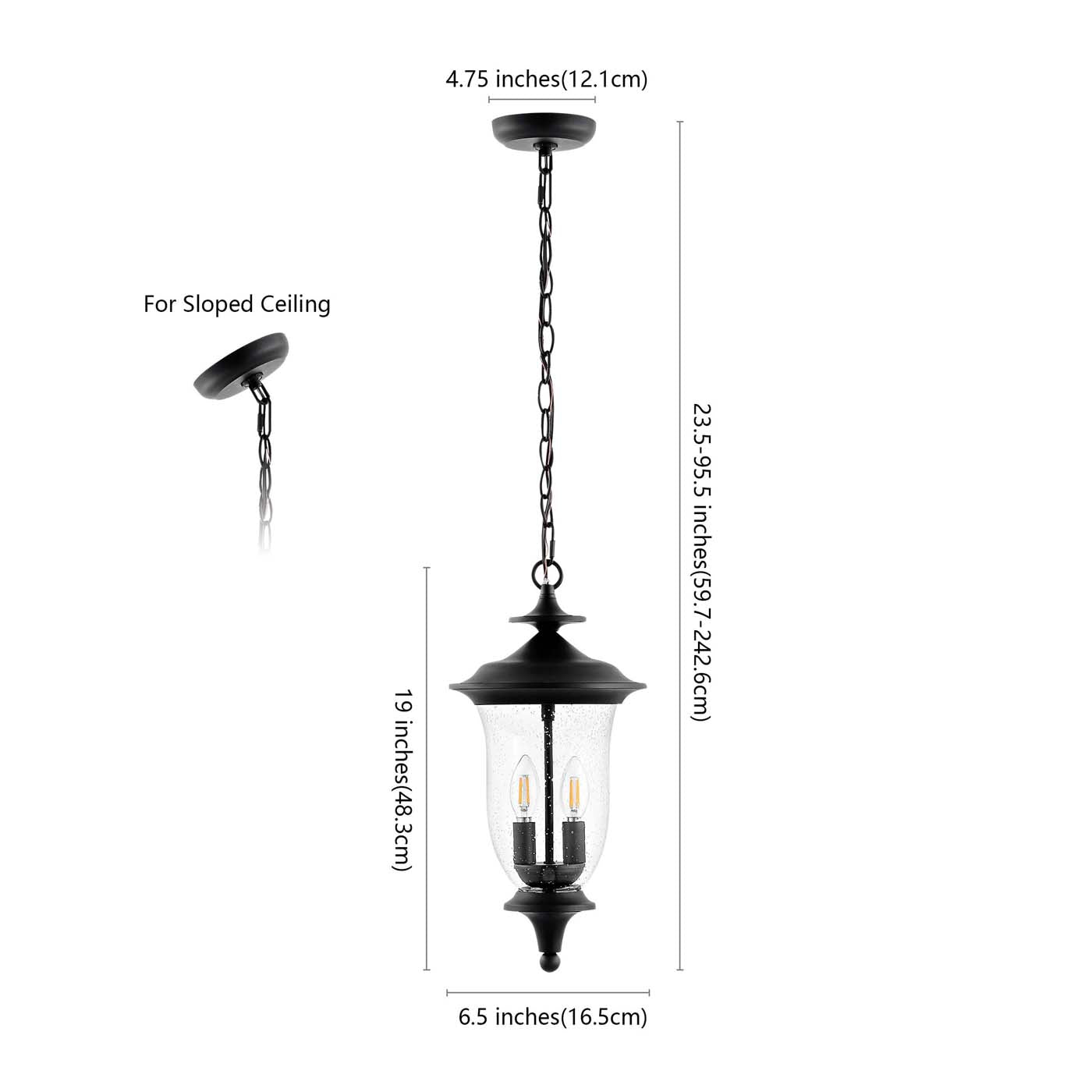 Dowell Outdoor Pendant | Safavieh - PLT4033