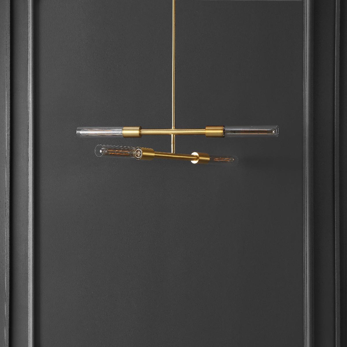 Cronos 4 Light Extendable Pendant | Safavieh - PND4180