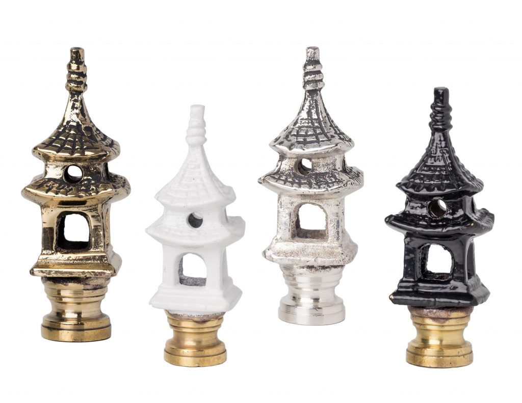 Pagoda Lamp Finial Style 1